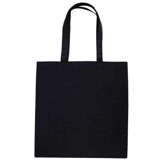 OAD - Midweight Recycled Tote Bag - OAD113R - Recycled Black - Size: One Size