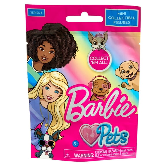 Barbie Collectible Mini Pets Series 10-1 hidden figure from 13 options