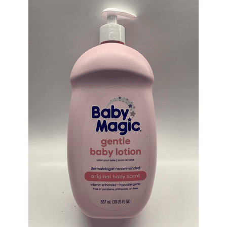 Baby Magic Gentle Baby Lotion with Original Baby Scent, 30 oz
