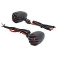 thumbnail image 3 of Lámpara de parpadeo de motocicleta, Orificio de Montaje de 10 mm Universal 3 Cables IP66 Luz de Señal de Motocicleta Impermeable Para Reemplazar, 3 of 7