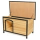 thumbnail image 5 of Casa para Perros de Madera Costway Cabaña de Troncos para Mascotas para Exteriores Grande, 5 of 8