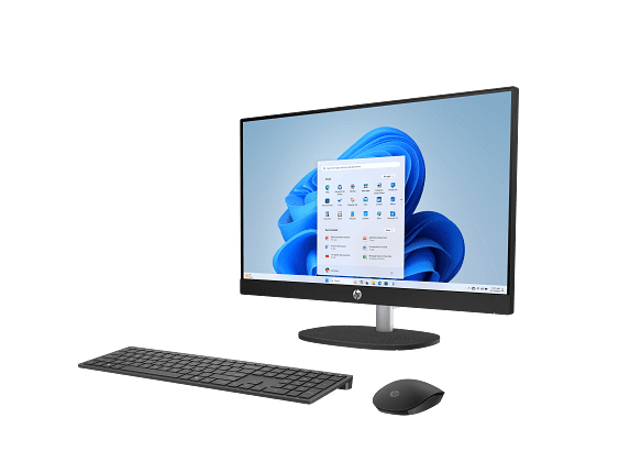 HP Essential All-in-One Computer 23.8" FHD AMD Ryzen AI 5, 16 GB;512 GB SSD