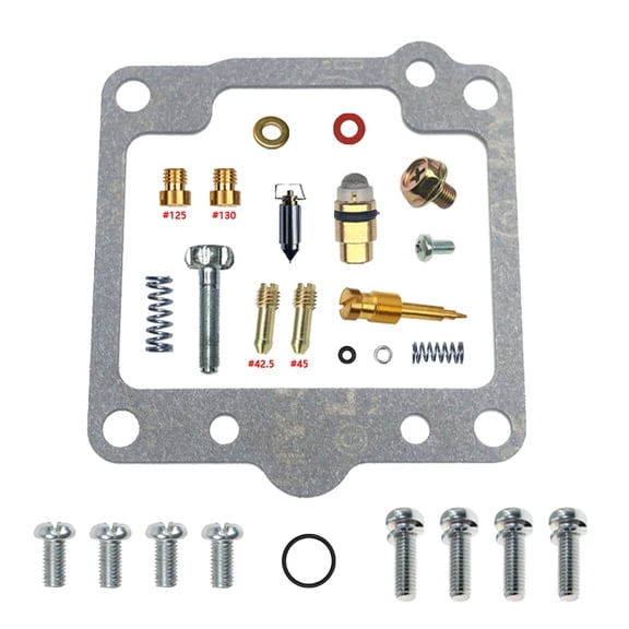 Motorcycle Carburetor Rebuild Kit for Suzuki DR500 1983-1984 500cc 500 Set Bike