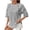 Black, variant on MOJOGO Women's T-Shirt Stripe Raglan Elbow Sleeve Tops Loose Side Split Tees Relaxed Vacation OutShapes Sky Blue XL