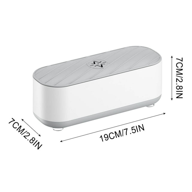 TIMIFIS Cleaning Machine Cleaner Household Portable Eyewear Jewelry Tooth Case Cleaner Automatic Shaver Cleaner Home Appliances