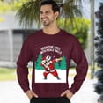 thumbnail image 3 of Christmas Sweatshirt, Deck the Hall with Pickle Balls Christmas Sweatshirt, Funny Santa Pickleball Sweater, Ugly Holiday Sweater for Pickleball Players, Holiday Pickleball Gift, 3 of 5