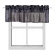 thumbnail image 1 of SAMIMPORT-2011 Cortinas transparentes con bolsillo para barra, color carbón, 140 x 45 cm, 1 of 3