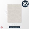 thumbnail image 6 of 8.5 X 11 Stationery Parchment Recycled Paper 65lb. Cover Card stock - 50 per Pack (New Smoke), 6 of 6