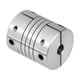 thumbnail image 5 of Acoplador de eje flexible, impresora Reprap 3D Acoplador de eje de motor, acoplamiento de motor de pasos, acoplador de eje de mandíbula de motor CNC, acoplamiento de eje de mordaza de 6.35x6mm, 5 of 5