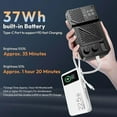 thumbnail image 4 of ULANZI P40 Bi-Color 2700-6500K 40W LED Video Light 8 Scene Modes Mini Studio Lighting for Photography, 4 of 4