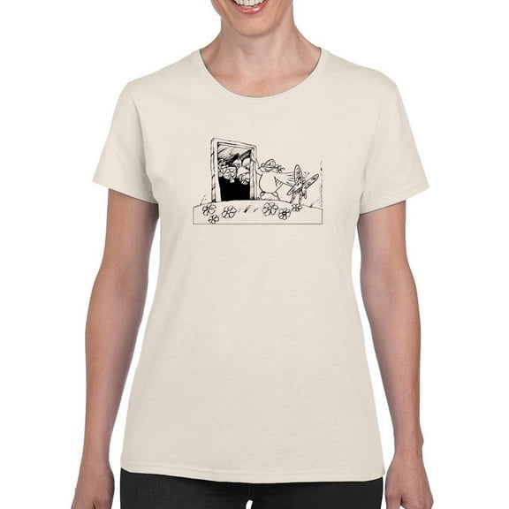 Doorway Into Peace T-Shirt Women -Wilfred Hildonen Designs, Female 3X-Large