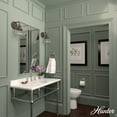 thumbnail image 3 of Hunter - Cypress Grove 1-light Onyx Bengal, Medium Size Sconce Light, Dimmable, Transitional Style, for Bedrooms, Dining, Living Rooms - 19254, 3 of 7