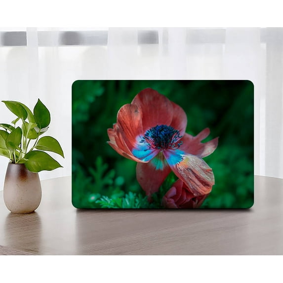 KSK KAISHEK Hard Shell Cover Compatible with MacBook Pro 15 inchs with Retina Display Touch ID Model: A1707/A1990 (Flower 1233)