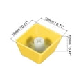 thumbnail image 2 of Unique Bargains Mechanical Keyboard Keycaps, 1 Set Keyboard Replacement Universal ABS Translucent 68 84 87 104 108 Keys, Yellow, 2 of 5