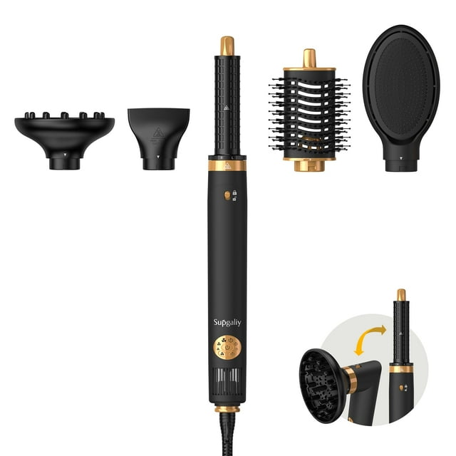 Cepillo secador de pelo y multimoldeador Air Styler SUPGALIY 5 en 1
