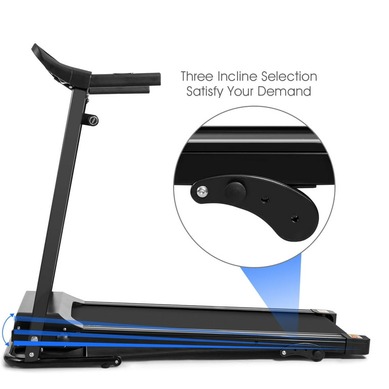 Goplus 1100w folding treadmill hot sale