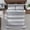 Gray, variant on Serta Simply Clean Billy Off-White Textured Stripe Comforter Set, Full/Queen (3-Piece)