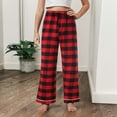 thumbnail image 2 of Baby Boy Pajamas 12-18 Months Boys Pajama Pants - Soft PJ Bottoms for Kids - Buffalo Plaid Lounge Pants, Warm & Comfy, 2 of 9