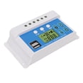 thumbnail image 3 of Controlador De Carga Solar, Regulador De Batería Inteligente Puerto USB Pantalla LCD Trifásico PWM Protección De Conexión Inversa Para El Hogar, Industrial, 3 of 7