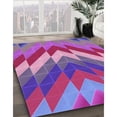 thumbnail image 2 of Ahgly Company Indoor Rectangle Patterned Medium Violet Red Pink Area Rugs, 4' x 6', 2 of 6