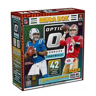 2023 Panini Donruss Optic Football Mega Box Trading Cards