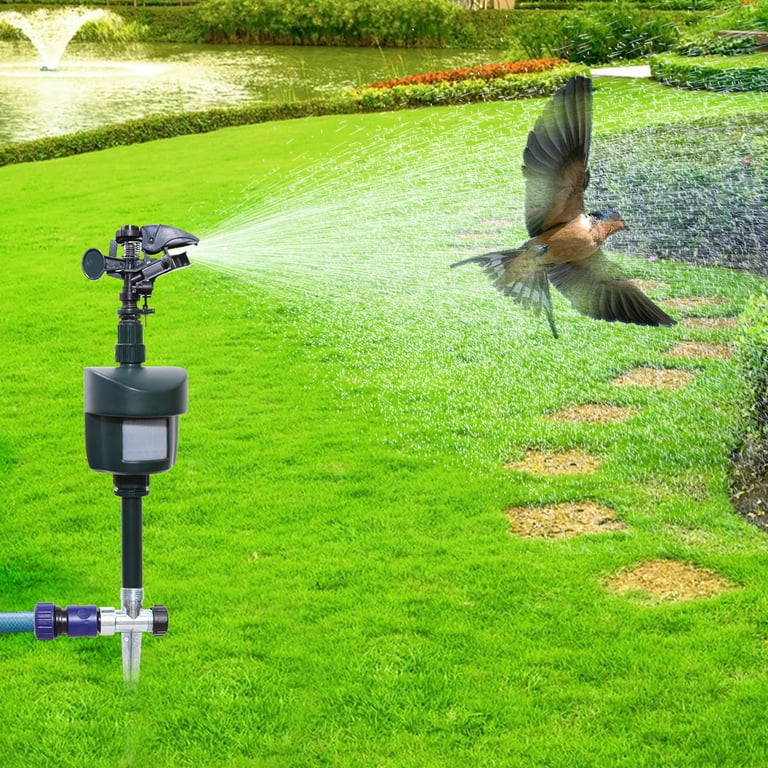 Yardeen Motion Activated Sprinkler Outdoor Waterproof Repellent for Yard