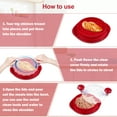 thumbnail image 5 of Kosbon Chicken Shredder, Breast Shredder Tool Twist, Transparent Lid, Anti-Slip Ergonomic Handle Heat Resistant BPA Free Meat Shredder Claws, 5 of 7