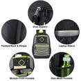 thumbnail image 3 of Trailmaker 24 Pack Bulk Backpacks, 18" Laptop Backpack with Padded Straps, Dual Zippers, Water Bottle Pocket & Multiple Storage Pockets for Travel, Work & Donation (Assorted Colors), 3 of 13