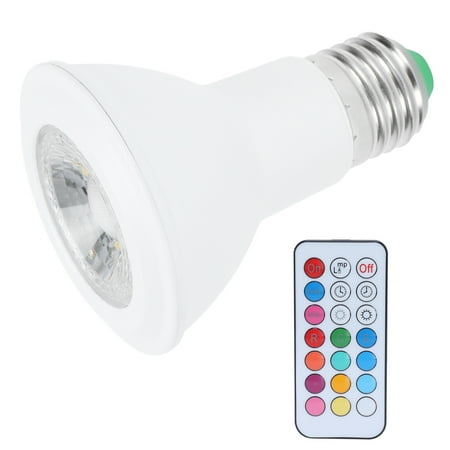 

Remote Bulb Light Bulb 85-265V Decoration Effect PC Lampshade E27 For Bedrooms