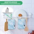 thumbnail image 6 of 2 Pack Pot Holders for Kitchen Heat Resistant Hot Pads Sets for Cooking Baking Delicate Snowflakes Patter, 6 of 7