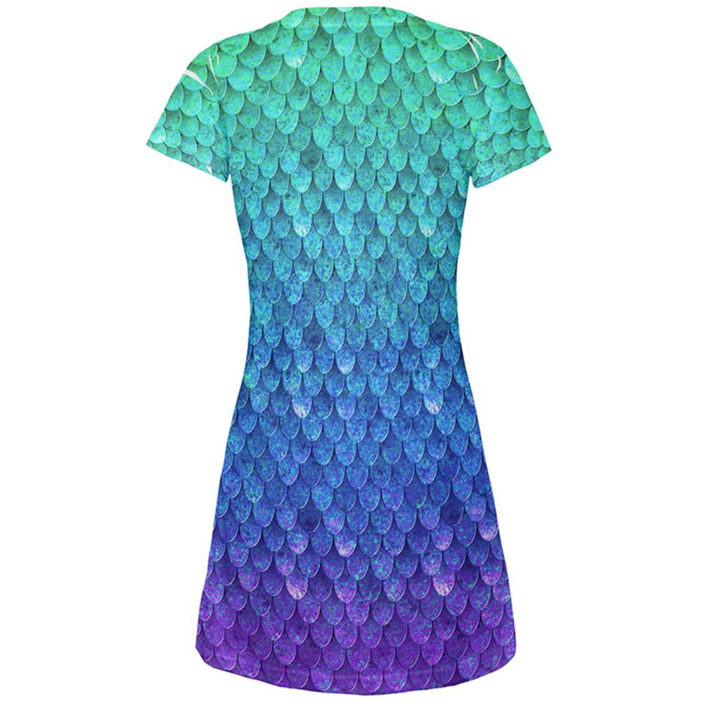 mermaid scale dress