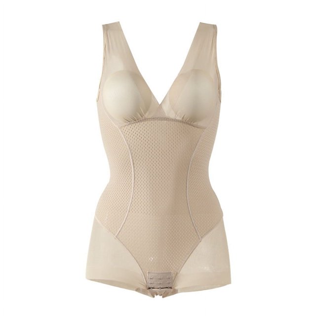 Mono de corsé fino sin costuras de verano para mujer, ropa interior moldeadora de cintura y abdomen para corrección posparto