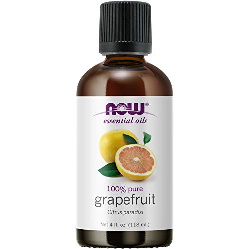 NOW Essential Oils, Grapefruit Oil, Sweet Citrus Aromatherapy Scent, Cold Pressed, 100 Pure
