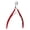 Red, variant on YAHHU Stainless Steel Cuticle Nippers Dead Skin Scissors Calluses Hangnail Remover Professional Manicure Pedicure Nail Trimmer Tool for Women and Men, 3.9 inches / 10 cm, Rose Gold