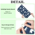 thumbnail image 6 of Dark Blue Christmas Animal Pattern Dish Drying Mat for Kitchen 1 Pack, Ultra Absorbent Microfiber Dishes Drainer Mats,16x18in(41x46cm), 6 of 6
