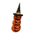 thumbnail image 4 of Dualoai Halloween Inflatables Stacked Pumpkins with Witch'S Hat for Yard Home Indoor orange, 4 of 9