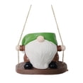 thumbnail image 1 of CSChome Pot de Fleurs Balançoire Gnome Sans Visage Pot de Fleurs en Résine Figurine Nain Résistant aux Intempéries Intérieur Extérieur Pot de Légumes Herbes Maison Balcon Jardin Gnome Sans Visage Pot de Fleurs, 1 of 6