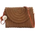 thumbnail image 1 of LHSHIDU Straw Bags Straw Purse Straw Clutch Bag Crossbody Bags for Women Beach Bag Summer Handbag Straw Envelope Wallet, 1 of 6