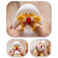 thumbnail image 2 of YuanDian Linda luz nocturna de pato, regalos para mujeres, adolescentes, niñas, bebés, luces nocturnas para dormitorio de niños, lindas luces nocturnas de silicona con pollito de gaviota nav, 2 of 5