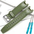 thumbnail image 3 of Correa de repuesto de resina adecuada para reloj Casio EQW-A1200 para hombre, accesorios deportivos impermeables para reloj, 3 of 5