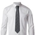 thumbnail image 3 of Men's Ties, White Star Satin Ties for Men, Mens Formal Neck Ties for Business Weeding Gift, 3 of 5