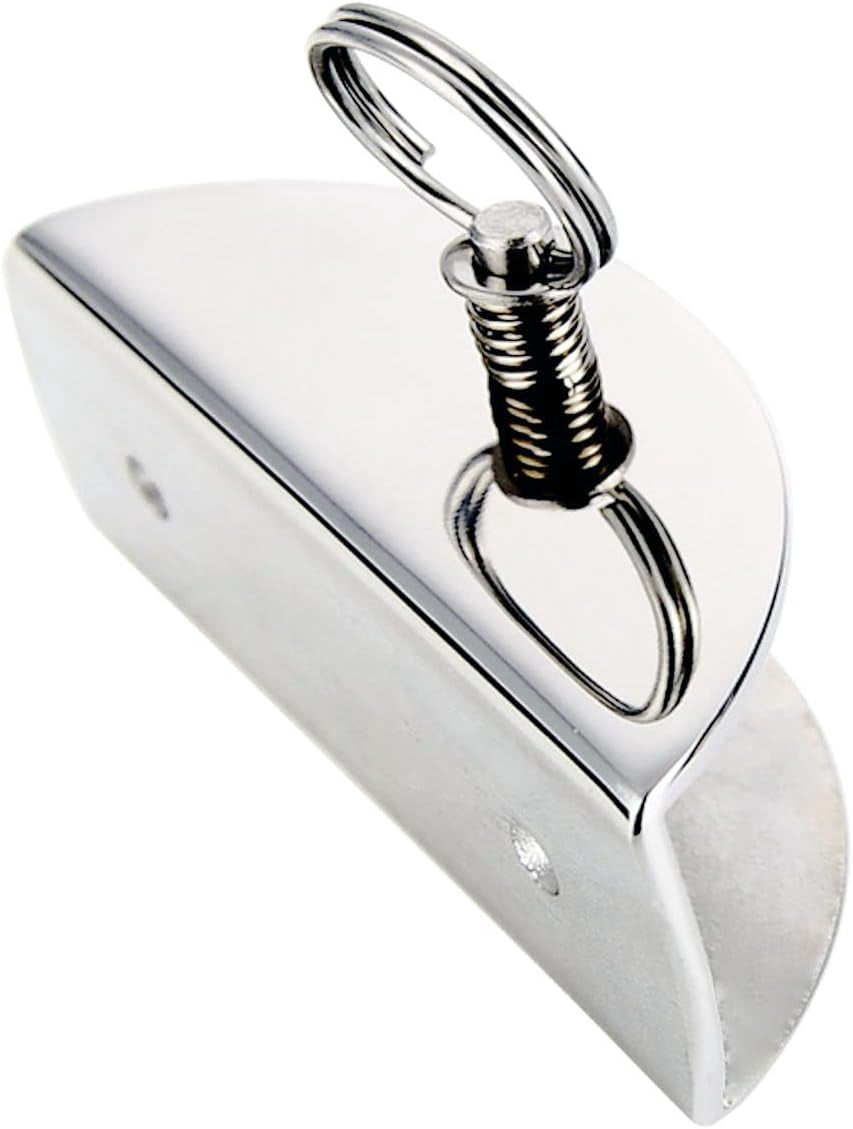 ABCISI Boat Anchor Lock, Marine Yacht Kayak Parts Accessories 316 Stainless Steel Anchor and Chain Lock Stopper Bracket for Boat