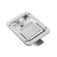 thumbnail image 5 of 4pcs Paddle Door Lock Stainless Steel Truck Toolbox Trailer Latch Set 5.5" 4.25", 5 of 10