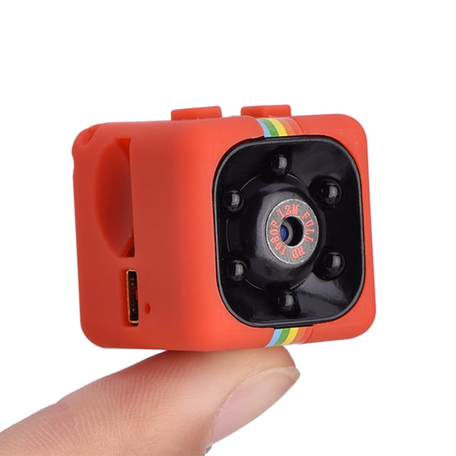 Alta Definición Dv Mini Dv Ir Dv Visión Nocturna Dv 1080p Cámara Deportiva Dv Cámara De Alta Definición 1080P Mini Visión Nocturna IR Deportes DV Con Batería Interior Rojo ANGGREK Otros