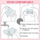 thumbnail image 3 of 15*19cm2 Pieces Anti-wrinkle Chest Pad Reusable Silicone Breast Pad Transparent Anti-wrinkle Patch Cleavage Patch Overnight Skin Smoothing Silicone Pa, 3 of 5