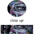 thumbnail image 5 of Canvas Wall Art Graffiti Pictures 3 Panels Colorful Painting Modern Abstract Woman Face Eye Posters Prints Street Pop Art Artwork Home Decor for Living Room Framed Ready to Hang - 12"x16"x3pcs, 5 of 6