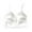 White, variant on Bras for Women,Satin Bustier Tube Top with Front Buttons and Lightweight Back Strap Design,Sports Bras for Women,White,One Size