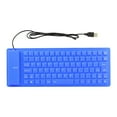 thumbnail image 2 of SPRING PARK 85 Keys Portable Foldable Wired USB Mute Silicone Keyboard Waterproof, 2 of 7