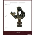 thumbnail image 4 of Royal Designs, Inc. Decorative Playful Cat Lamp Finial, F-5077AB-2, Antique Brass, Pack of 2, 4 of 4