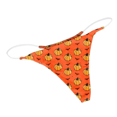 

Knosfe Print Thong for Women Sexy Seamless Panties Low Rise T-Back Underwear Plus Size XXL